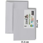 Artlantis Mektup Zarfı Silikonlu 114X162 mm 50 Adet 1 Paket Artlantis Cırtlı Beyaz Zarf Takı Zarfı Düğün Para Zarfı - Standart