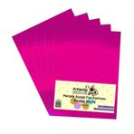 Artlantis Metalik Aynalı Pembe 5 Adet 50x70 cm Fon Kartonu