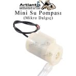 Artlantis Mini Su Pompası 1 Adet Mikro Dalgıç Pompa Solonoid Su Pompası Dc 3-5 Volt Küçük Akvaryum Motoru 100L/H - Beyaz - Standart - Mini Mikro
