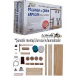Artlantis Palanga ve Çıkrık Yapım Seti 1 Paket Okul Sınıf Deney Bileşik Basit Makine Palanga ve Çıkrık Yapalım 45 Parça - Renkli - Standart