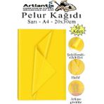 Artlantis Pelur Kağıdı Renkli 50 Li 1 Paket A4 Pelur Kagıt Moda Tasarım Tekstil Paketleme Ambalaj Kağıdı Parti Doğum Günü