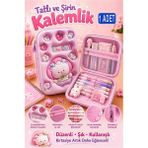 Artlantis Pembe Kabartmalı Bölmeli Kalemlik 1 Adet P-5984 Kız Çocuk Okul Kalem Kutusu 3 Boyutlu Fermuarlı Hediyelik - Mavi
