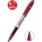 Artlantis Pilot Kalem 1 Adet Uniball Air 0.7 mm Roller Pilot Kalem UBA-188-L Broad Roller Uçlu Likit Mürekkepli Pilot Kalem - Kırmızı