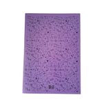Artlantis Plastik Kapak A4 Kareli 60 Sayfa Desenli Mor Defter