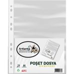Artlantis Poşet Dosya A-4 Şeffaf Föy Dosya 25'li