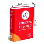 Artlantis Redhouse Türkçe İngilizce Sözlüğü Mini Turuncu 516 Sayfa 1 Adet 30.000 Kelime Hazneli Red House İngilizce Sözlük Mini Boy Cep