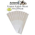 Artlantis Renkli Krapon Kağıdı 50x200 cm 10 Adet Renkli Grapon Kağıdı Okul Sınıf Etkinlik Kreş Okul Öncesi Kır