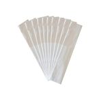 Artlantis Renkli Krapon Kağıdı 50x200 cm 10 Adet Renkli Grapon Kağıdı Okul Sınıf Etkinlik Kreş Okul Öncesi Kırapon Grafon Beyaz