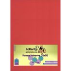 Artlantis Renkli Mukavva 35 x 50 CM 5 Adet Kırmızı