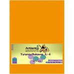 Artlantis Renkli Mukavva A4 10 Lu 1 Paket 1.0 mm Sert Renkli Mukavva Kalın Okul Öncesi Anasınıfı Kreş Etkinlik Proje - Turuncu