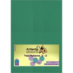 Artlantis Renkli Mukavva A4 10 Lu 1 Paket 1.0 mm Sert Renkli Mukavva Kalın Okul Öncesi Anasınıfı Kreş Etkinlik Proje - Yeşil