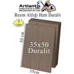 Artlantis Resim Altlığı Duralit 35X50 cm 3 Adet Ham Mdf Çok Amaçlı Kullanım 3 mm Kalınlığında Durolit - Standart - Naturel