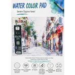 Artlantis Resim Defteri 50X70 cm 1 Adet Herboy 120 gr Sulu Boya Eskiz Defteri Karakalem Çizim 20 Sayfa Dokulu Kağıt - Çok Renkli - 50x70cm - Standart