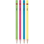 Artlantis Rotring Neon Kurşun Kalem 4 Lü 1 Paket Renkli Kurşun Kalem Mavi Yeşil Sarı Pembe Hb Kurşun Kalem - Standart