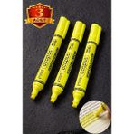 Artlantis Sarı Fosforlu Kalem Neon Renkli 3 Adet Kesik Uç 1-5mm Işaretleme Kalemi Canlı Renk Okul Ofis Tipi Işaretleme Kalemi - Standart