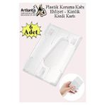Artlantis Şeffaf Kart Kılıfı Kimlik Ehliyet Kredi Kartı Koruyucu 6 Adet Pvc Plastik Kart Koruma Kabı