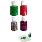 Artlantis Simli Yapıştırıcı 4 Renk 40GR 1 Paket Bubu Simli Uhu 4 Lü Anasınıfı Kreş Süsleme Etkinlik Yıkanabilir Zararsız - Çok Renkli - 40 gr - Standart