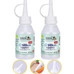 Artlantis Sıvı Silikon Yapıştırıcı 50 ml 2 Adet Brons Silikon Yapıştırıcı Sıvı 50 gr Plastik Cam Mermer Kağıt Karton Tahta Köpük