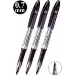 Artlantis Siyah Pilot Kalem 3 Adet Uniball Air 0.7 mm Roller Pilot Kalem UBA-188-L Broad Roller Uçlu Likit Mürekkepli Pilot Kalem - 0.7mm - Standart