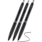 Artlantis Siyah Pilot Kalem Signo 307 3 Adet Uniball Basmalı Pilot Kalem 0.7 mm Roller Uçlu Pilot Kalem Ince Uçlu Likit Mürekkepli - 0.5mm - Standart