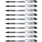 Artlantis Siyah Pilot Kalem UB-200 Vision Elite 0.8mm 10 Adet Uniball Pilot Kalem 0.8 mm Roller Uçlu Pilot Kalem İnce Uçlu Likit