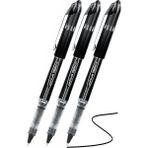 Artlantis Siyah Pilot Kalem UB-205 Vision Elite 0.5mm 3 Adet Uniball Pilot Kalem 0.5 mm Roller Uçlu Pilot Kalem Ince Uçlu Likit - Standart