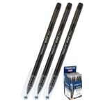 Artlantis Siyah Tükenmez Kalem 1.0mm 3 Adet Pensan Büro Tipi Ballpoint Büro Plastik Kapaklı Tükenmez Kalem