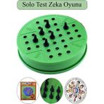 Artlantis Solo Test Zeka Oyunu 1 Adet Plastik Solotest Beyin Jimnastiği Oyuncak Karne Sınıf Çocuk Hediyesi Dededen Toruna Nostalji - Çok Renkli - Standart