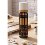 Artlantis Sprey Boya 200 ml 1 Adet Südor Hızlı Kuruyan Renkli Profesyonel Canlı Renk Ahşap Plastik Demir Metal Cam Porselen Duvar - Beyaz