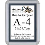 Artlantis Tak Çıkar Rondo Çerçeve A4 21 x 30 cm 1 Adet - Gri - Standart