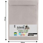 Artlantis Torba Zarf Kraft Silikonlu 90 gr 13 x 17 cm 250'li