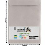 Artlantis Torba Zarf Kraft Silikonlu 90 gr 13 x 17 cm 50'li
