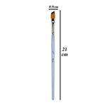 Artlantis Yan Kesik Fırça 3/8 1 Adet Sentetik Kıl Yan Kesik Brons Fırça Sanat Ve Hobi Akrilik Boya Yağlı Boya Guaj Boya