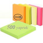 Artlantis Yapışkanlı Postit 5 Renk 75X75 mm 1 Paket