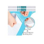 Artlantis Yapışkanlı Şeffaf Asetat 2 Adet 45CM x 2 Metre Djfix Kendinden Yapışkanlı Şeffaf Rulo Asetat Transparan Soğuk Laminasyon