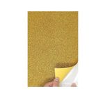 Artlantis Yapışkanlı Simli Eva 35x50 cm 1 Adet Simli Yapışkanlı Eva Süngeri Okul Kreş Anasınıfı Elişi Etkinlikleri Hobi Altın Sarı