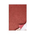 Artlantis Yapışkanlı Simli Eva 50x70 cm 1 Adet Simli Yapışkanlı Eva Süngeri Okul Kreş Anasınıfı Elişi Etkinlikleri Hobi Kırmızı