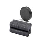 Artlantis Yuvarlak Mıknatıs Mini 10 Adet 15x3 mm Mini Mıknatıs Seramik Kömür Mıknatıs Nişan Düğün Sünnet Çok Amaçlı Süsleme Mıknatıs