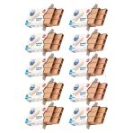 Artlantis Zımba Teli 24/6 Bakır 1000 lik 10 Paket Büyük Delta Zımba Teli Sarı 30 Yaprak Zımbalama Kapasiteli B