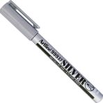 Artline 0.8 mm Yaldızlı Yuvarlak Uçlu Markör Gümüş Davetiye Kalemi