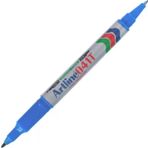 Artline 041t Mavi Twin Marker Permanent Kalemi