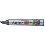 Artline 109 Kesik Uç Siyah Permanent Markör
