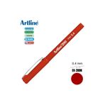 artline 200 Fine 0.4 Fineliner Keçeli Kalem Koyu Kırmızı