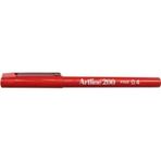 Artline 200 Fineliner 0.4 mm Koyu Kırmızı Yazı Kalemi