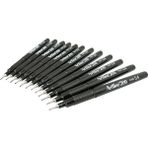 Artline 200 Fineliner 0.4 mm Yazı ve Çizim Kalemi Siyah 12'li Paket
