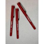 Artline 200 Fineliner 0.4mm Keçe Uçlu Kalem ( 3 Adet) Kırmızı
