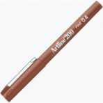 artline 200 Fineliner Yazı Ve Çizim Kalemi 0,4mm Kahverengi