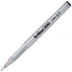 Artline 200CC 0.4 mm Parlak Gövdeli Siyah Keçe Uçlu Yazı Kalemi