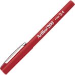 Artline 200N 0.4 MM Red Fineliner Kalem