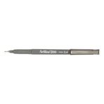 Artline 200N Fine 0.4 mm Gri Keçe Uçlu Yazı Kalemi